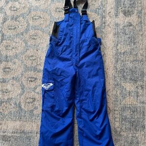 Roxy Girl Blue Snow Bib Overalls